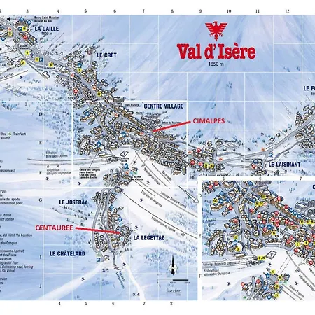 Lägenhet Luxueux Duplex Acces Direct Aux Pistes Avec Piscine Privee Val-dʼIsère